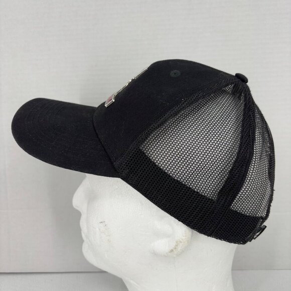 Cummins Turbo Diesel Snapback Trucker Hat One Size Black Mesh Back Baseball Cap - Picture 4 of 8